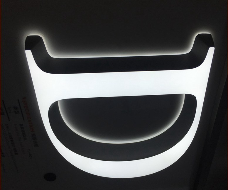 3D Customized Led Acrylic Face Lighting Letter Signs 346